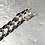 12mm Cuban link bracelet - 10k White Gold view 2