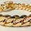 Thumbnail: 10mm CUBAN LINK BRACELET - 10k GOLD