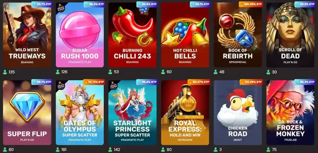 nationa casino games