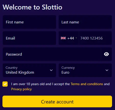 signup